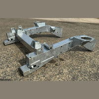 Defender 90 Chassis Front Legs Repair Sections