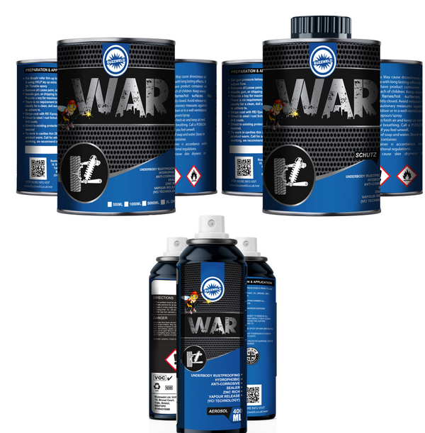 WAR 2K Epoxy Underbody Rustproofing Superwax – ShielderChassis