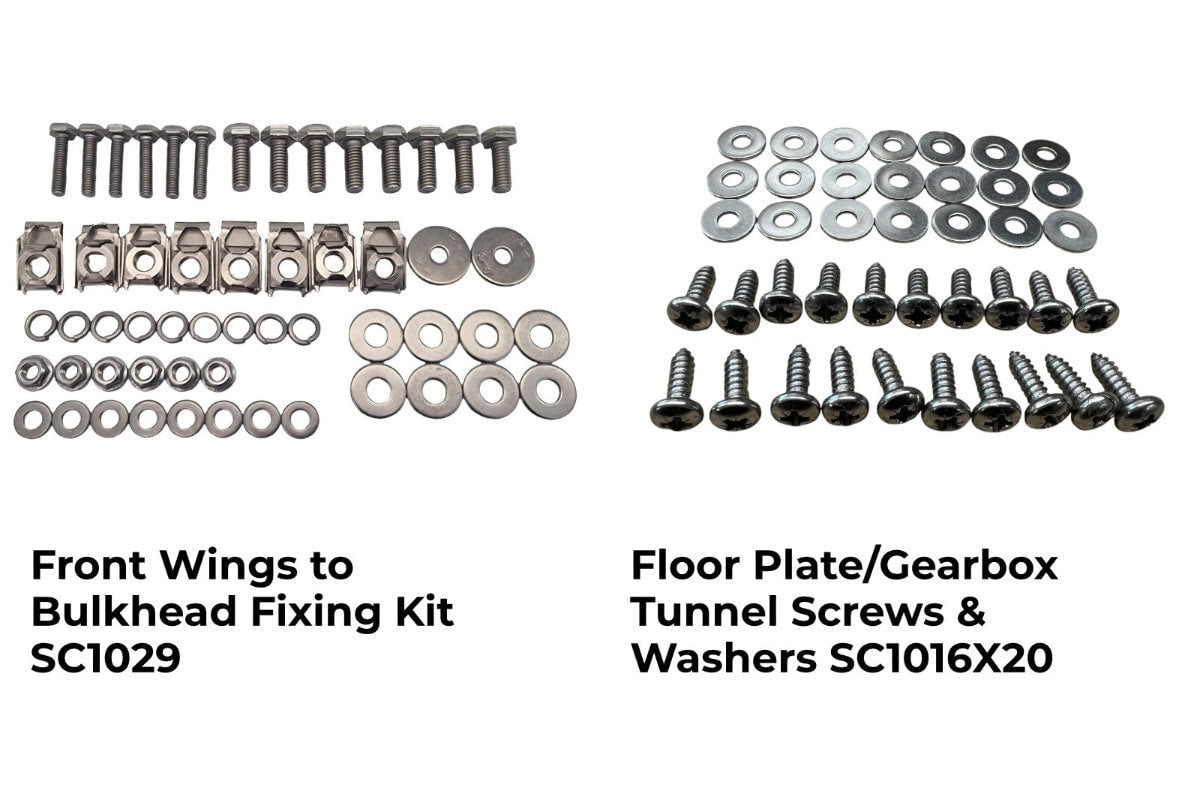 HEAD D KIT Ⅱ Series 2/2A & 3 Bulkhead Installation Fixings Kit – ShielderChassis