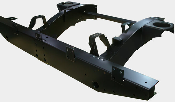 Defender 90 Tdi/V8 Rear Crossmember with 900mm Extensions - Quater Cha ...